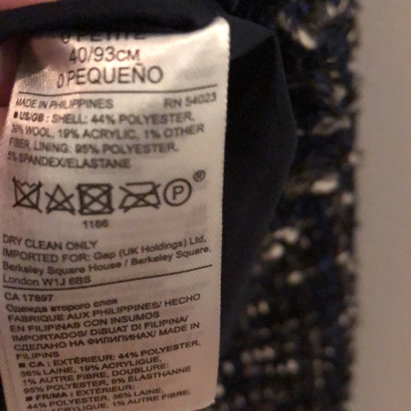 Banana Republic Metallic Tweed Jacket - Picture 4 of 9